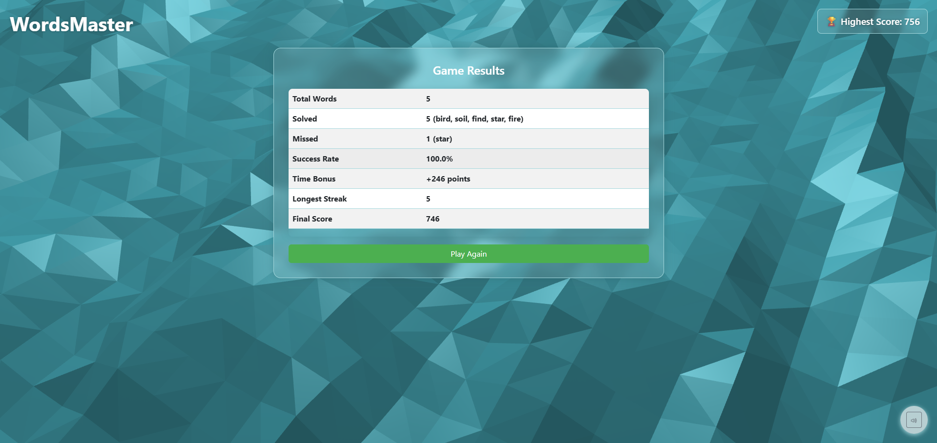 WordsMaster: Guess the Word slide